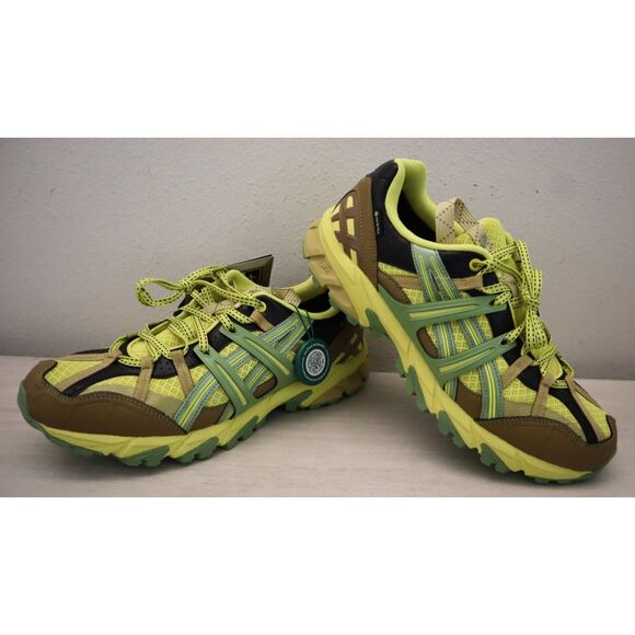 ASICS Men's Sz 9.5 Green/Yellow HS4-S Gel-Sonoma 15-50 Gore-Tex Shoes - Picture 11 of 12